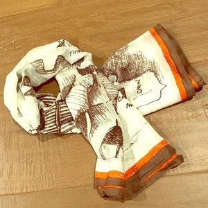 NWT Banana Republic 100% silk scarf